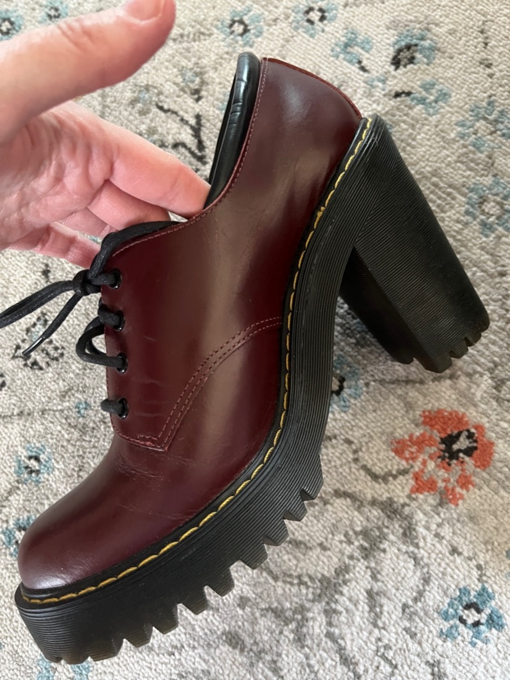 Dr. Martens Salome Platform Lace-Up Oxfords Size 7 - Picture 8 of 17